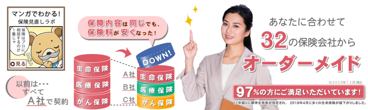 保険見直しラボ_おすすめの保険相談窓口